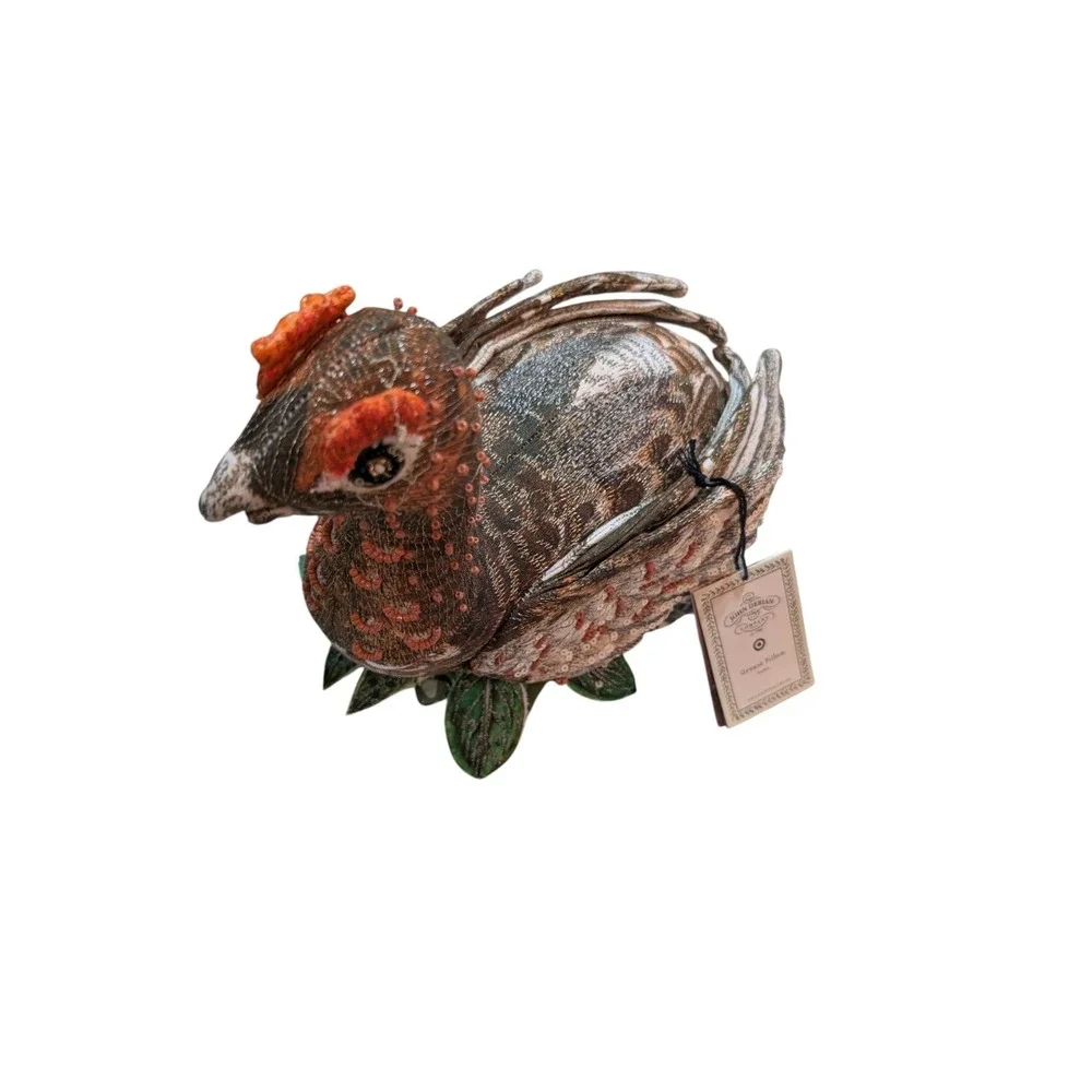 John Derian Target 2025 Fall Shaped Beaded Grouse 16